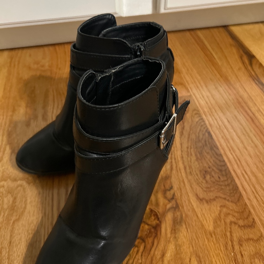 Black booties